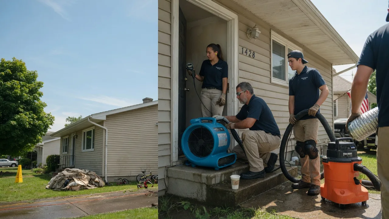 Water Damage Restoration in Cloverdale, OH near me